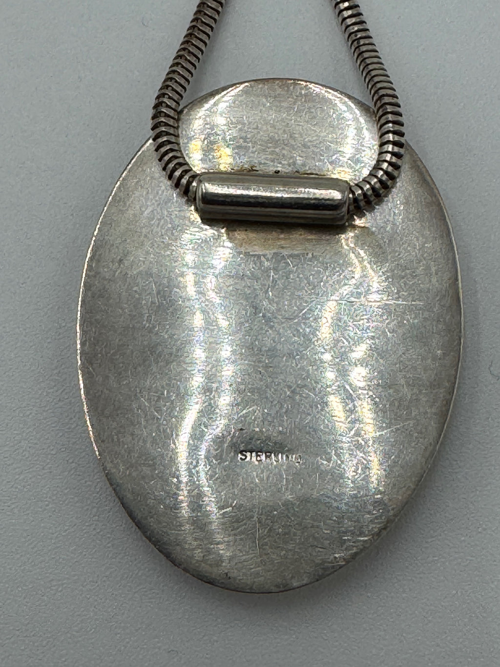 Sterling Silver Panda Pendant