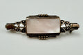 Vintage Italian Sterling & Mother-of-Pearl Brooch