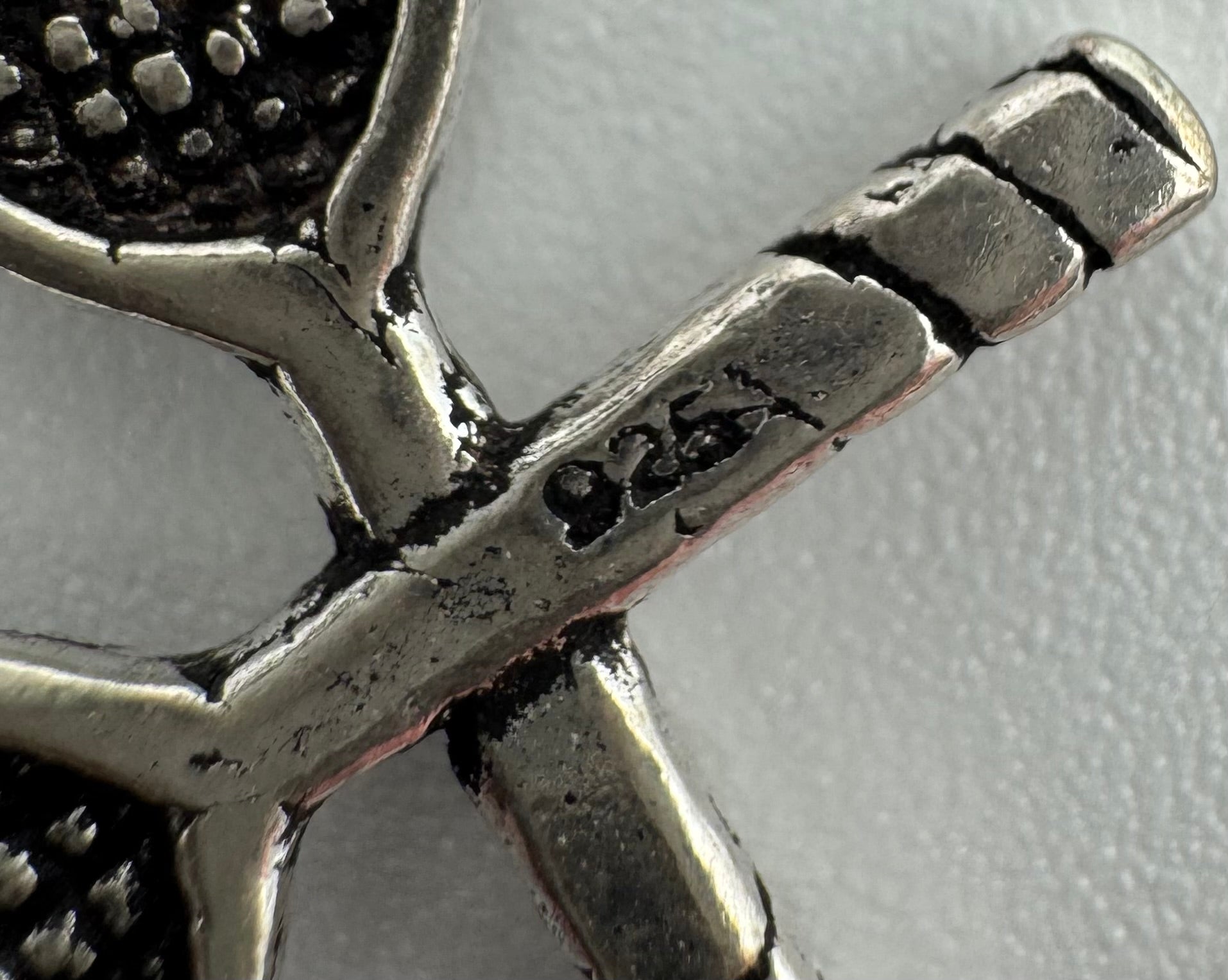 Sterling Silver Tennis Racket Pendant 925 with Ball – Vintage Sports Charm