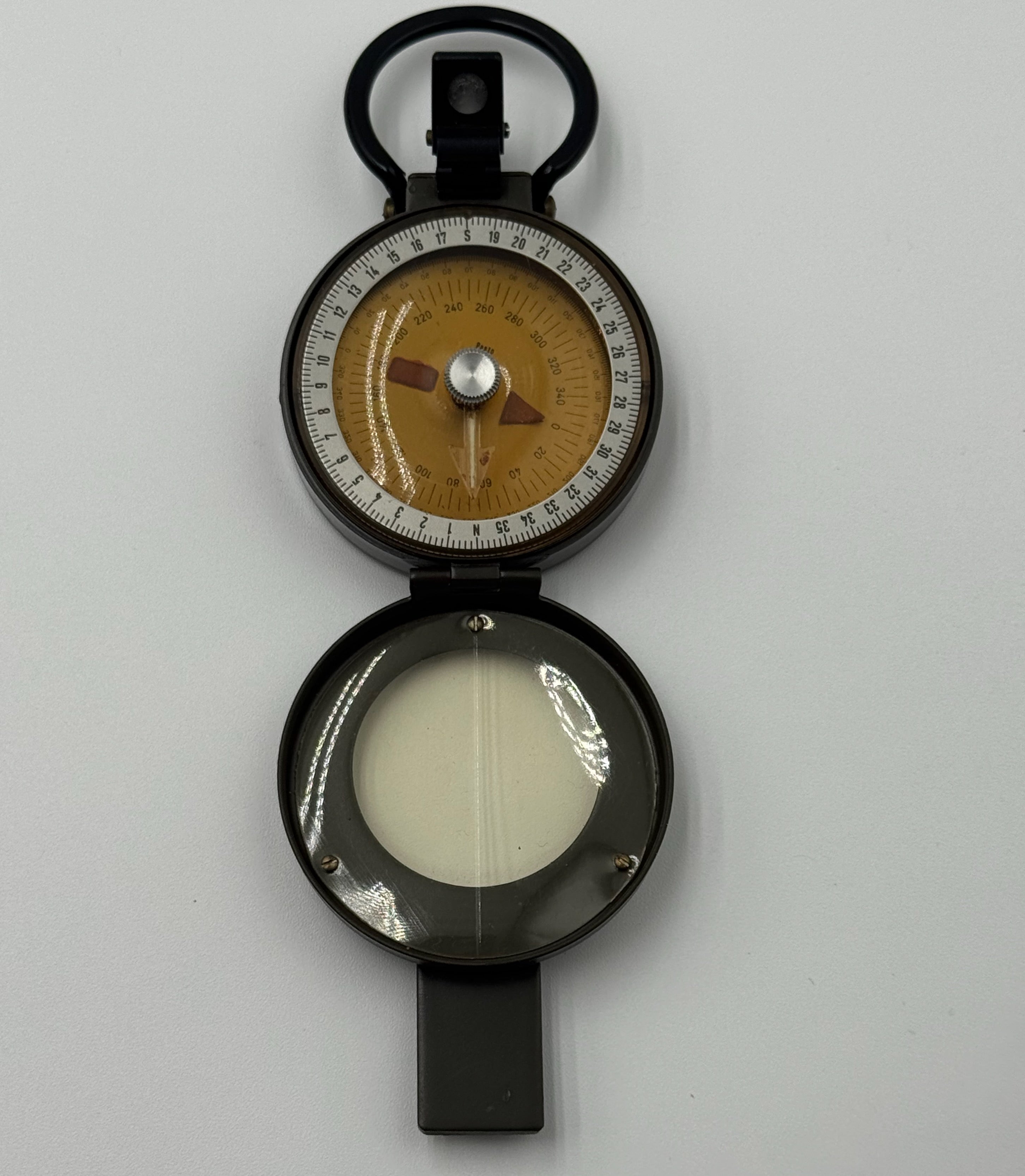 Vintage Pasto Germany Compass Folding Pocket Compass Military Style Navigation Tool