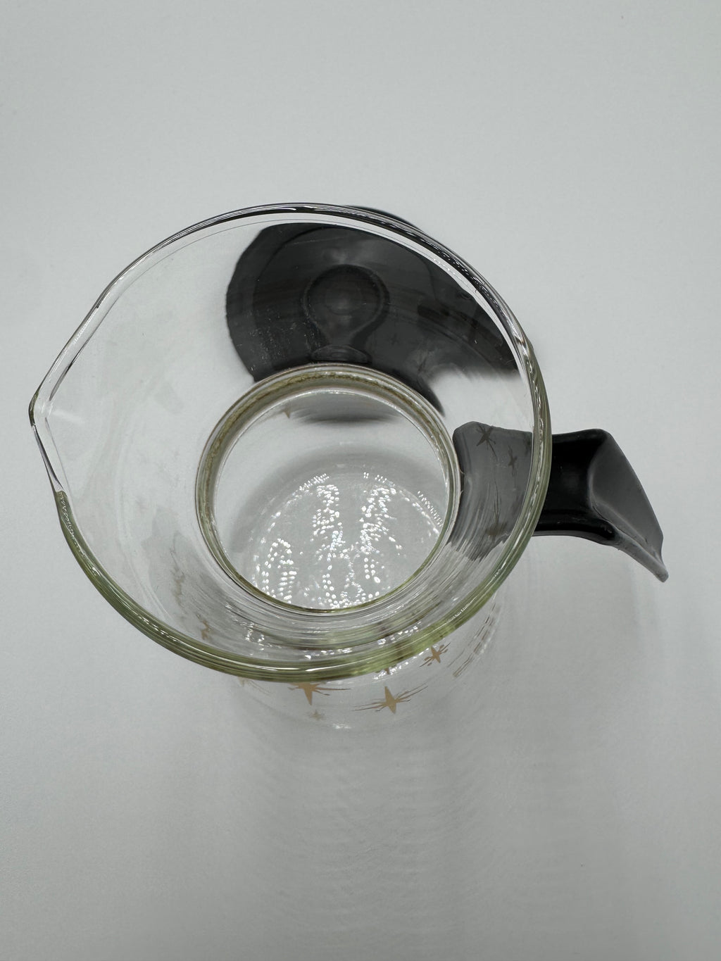 Vintage Pyrex Atomic Starburst Mini Coffee Pot – Mid-Century Retro Charm
