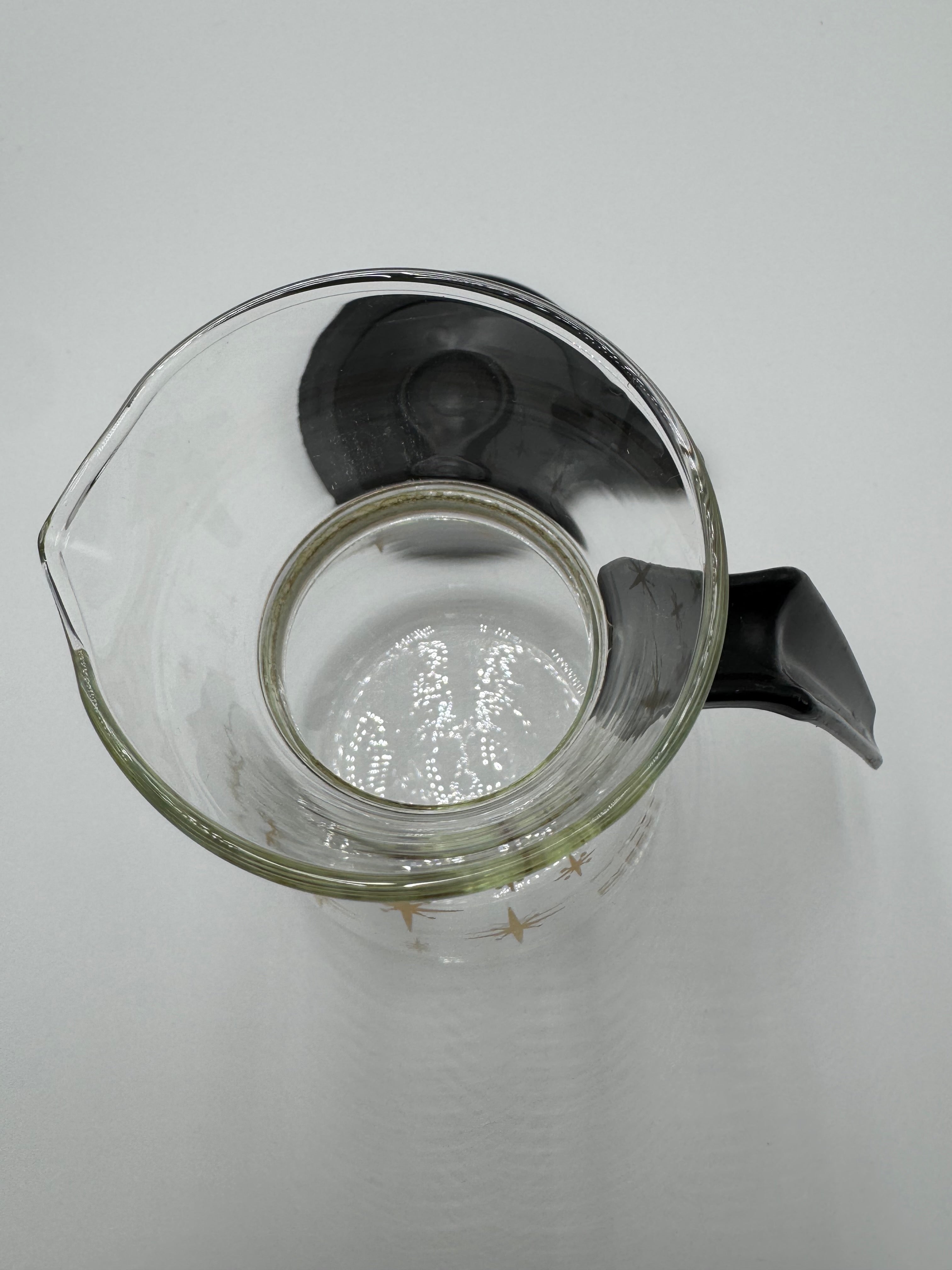 Vintage Pyrex Atomic Starburst Mini Coffee Pot – Mid-Century Retro Charm