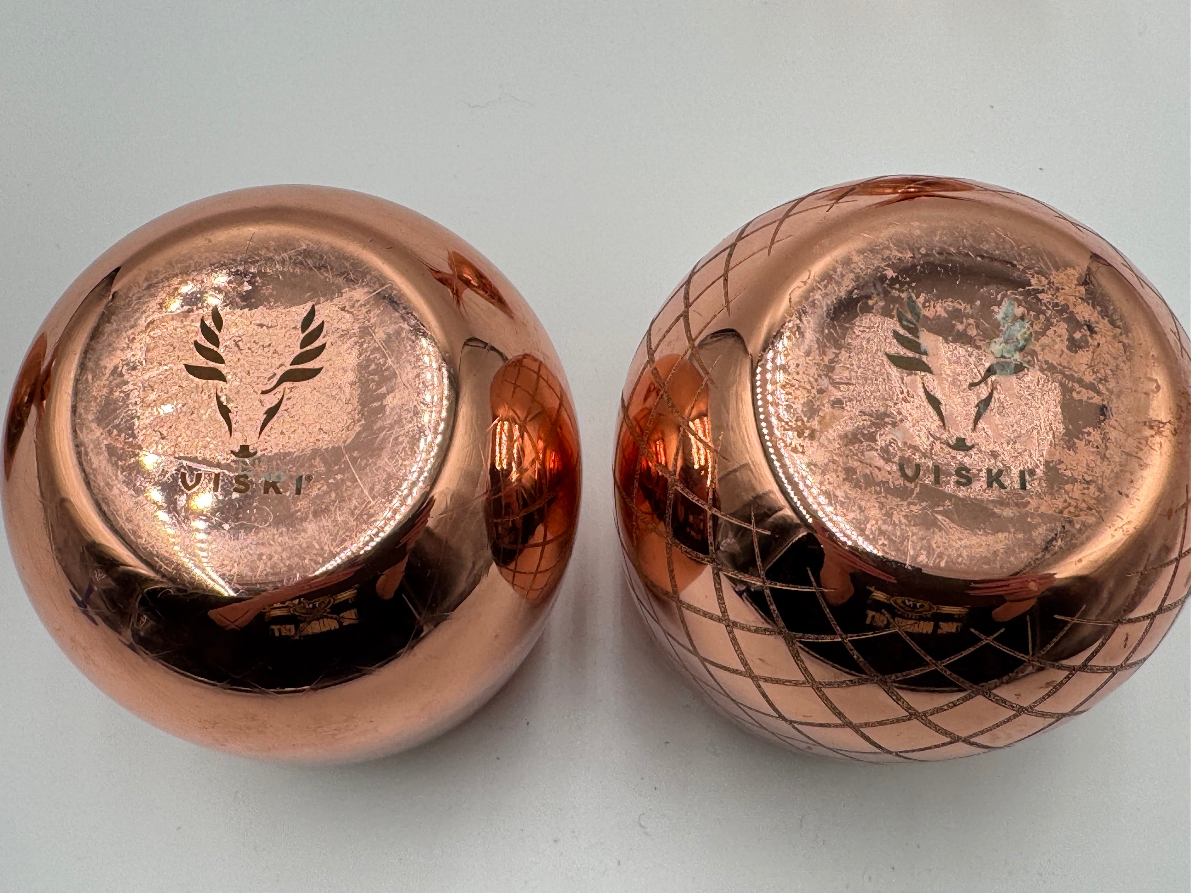 Copper Pineapple Moscow Mule Mugs by Viski – Set of 2
