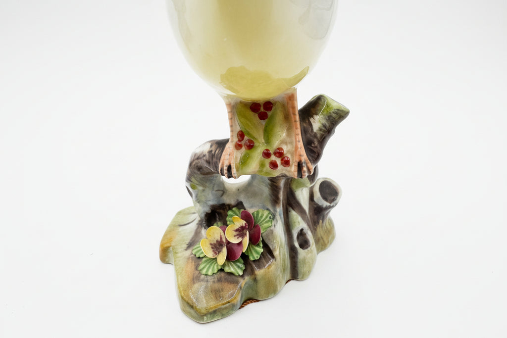 Adderley Bone China Yellow Songbird Figurine | Hand-Painted English Bird