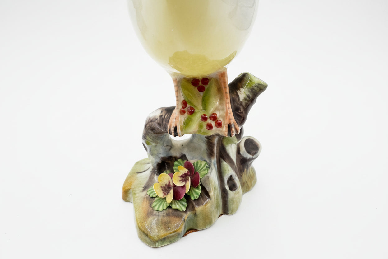 Adderley Bone China Yellow Songbird Figurine | Hand-Painted English Bird