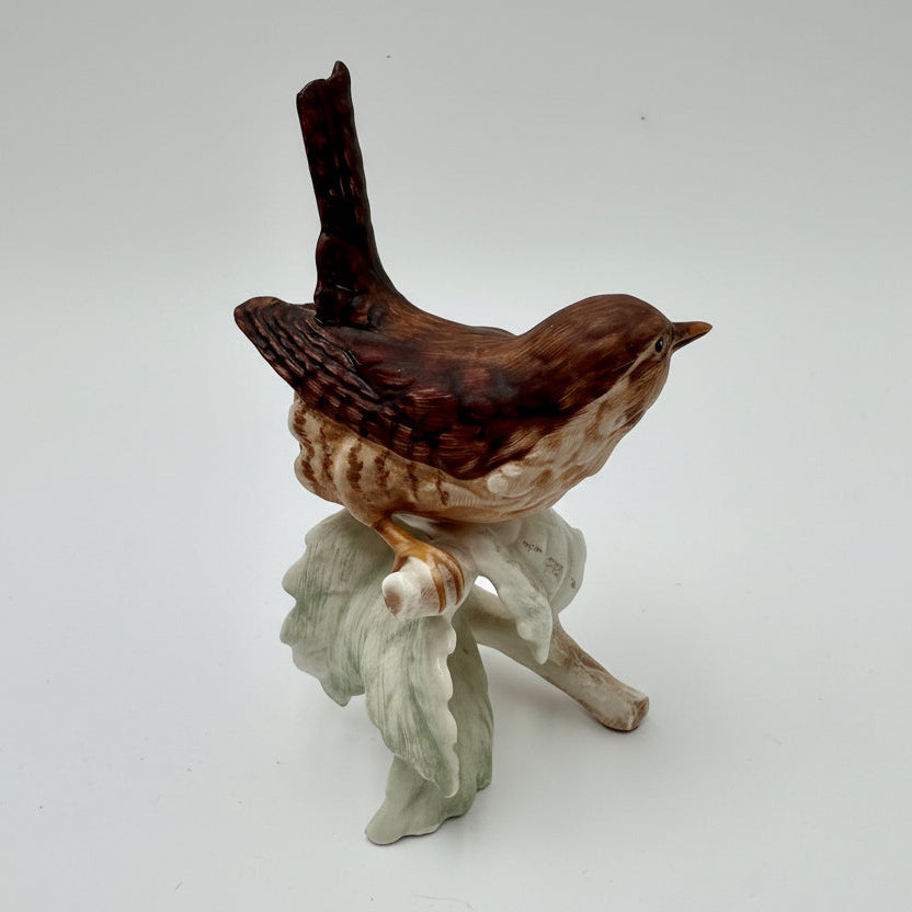 Goebel Wren Bird Figurine | West Germany Hand-Painted Woodland Bird