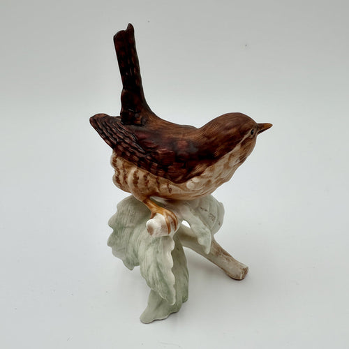 Goebel Wren Bird Figurine | West Germany Hand-Painted Woodland Bird