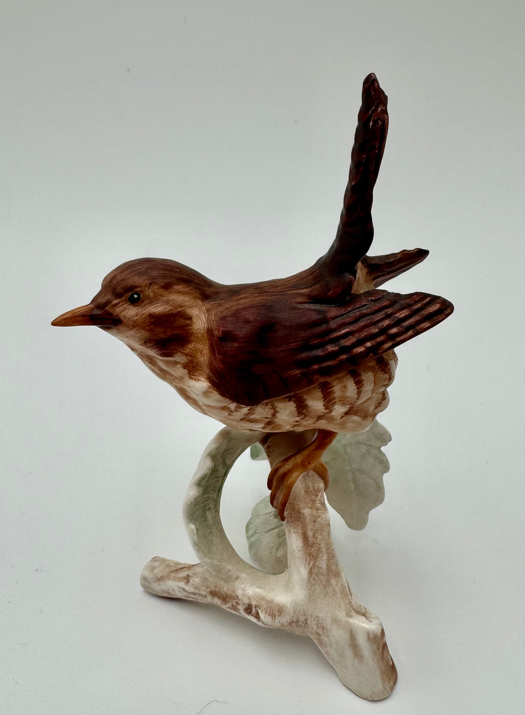 Goebel Wren Bird Figurine | West Germany Hand-Painted Woodland Bird