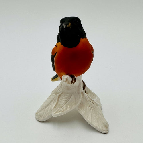 Goebel Baltimore Oriole Bird Figurine | W. Germany Hand-Painted Miniature