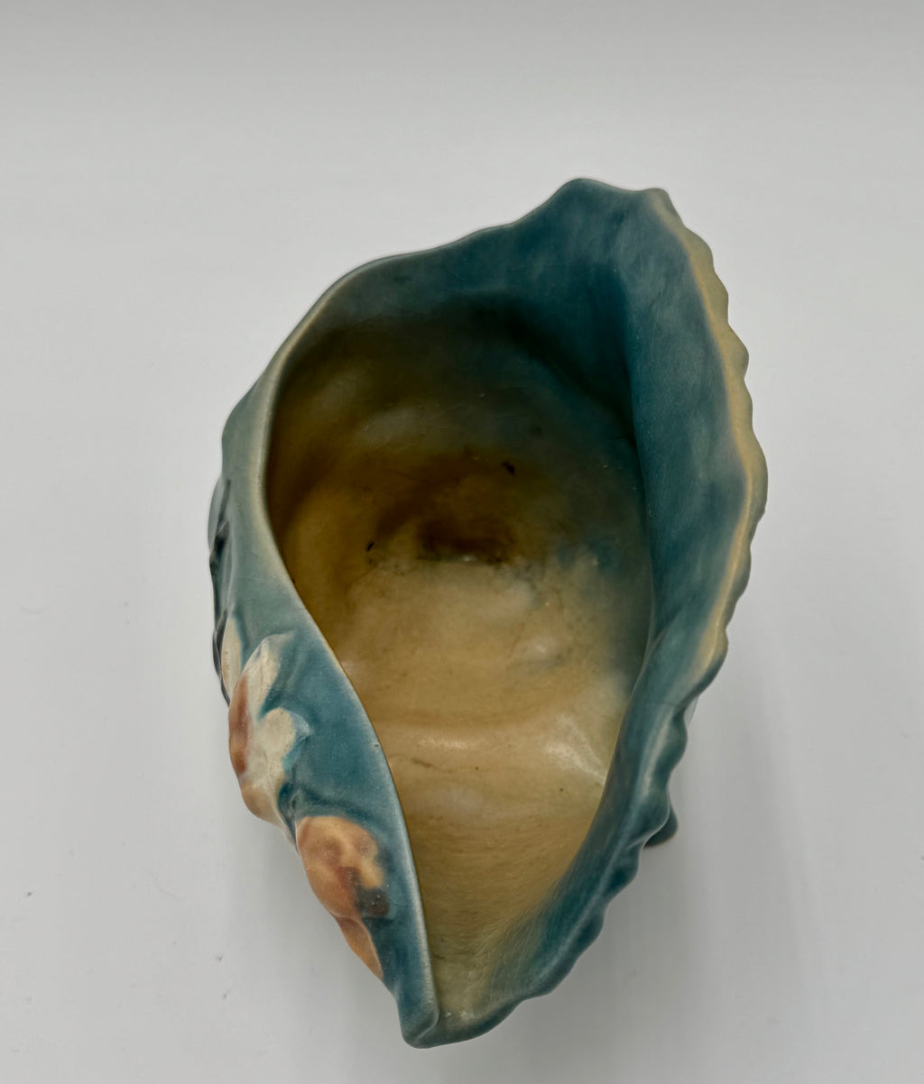 Roseville Magnolia 1153-6 Planter | Blue Green Art Pottery Bowl