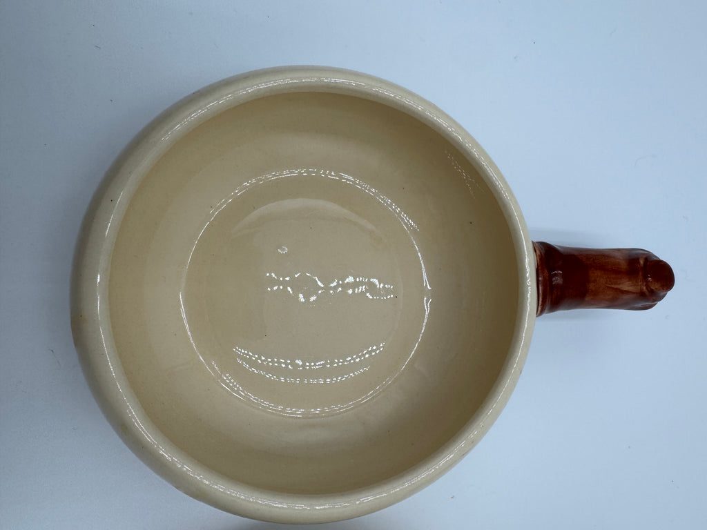 Vintage Franciscan Apple Covered Pots (Set of 2) | Hand Painted California Pottery Jam or Sugar Bowls