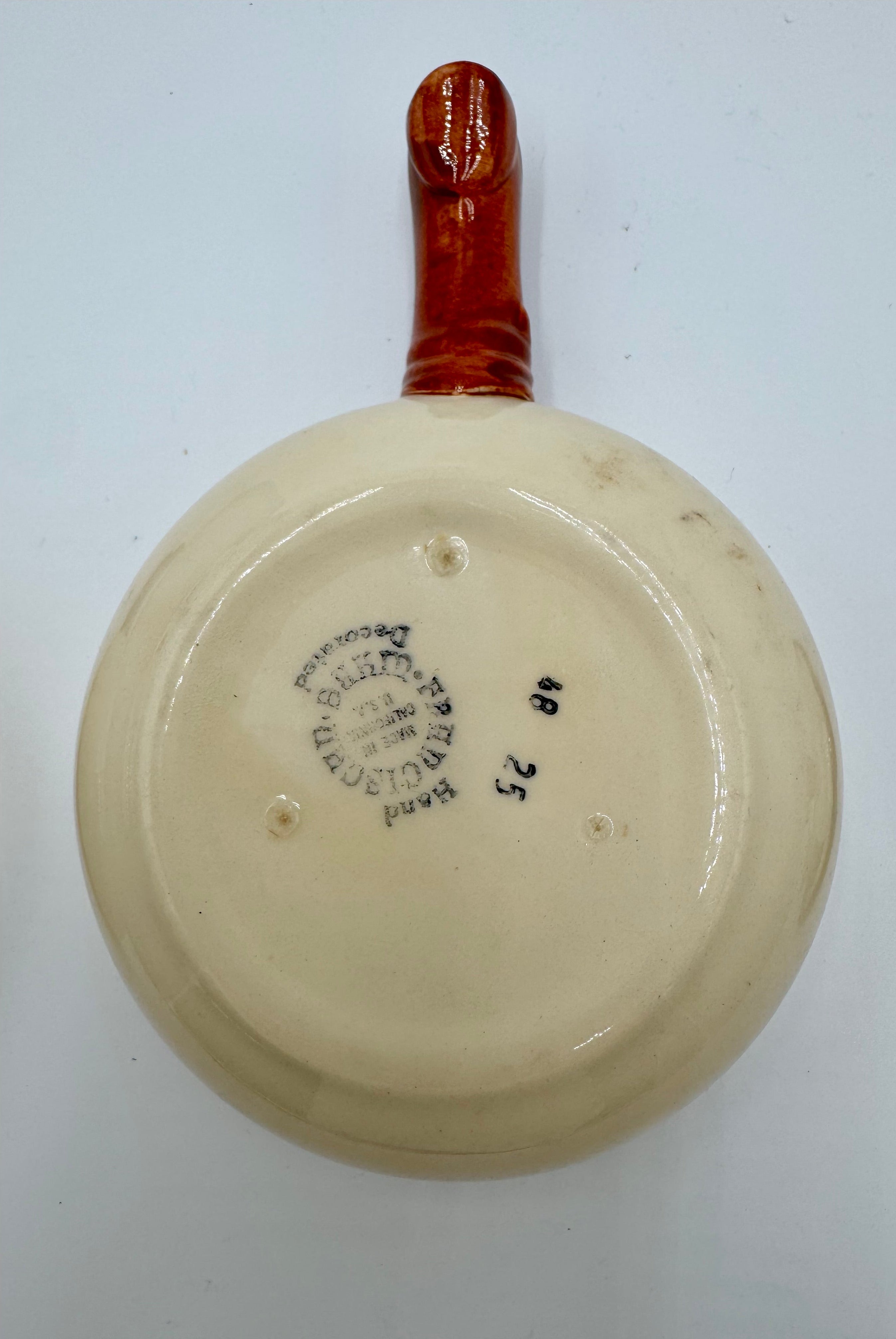Vintage Franciscan Apple Covered Pots (Set of 2) | Hand Painted California Pottery Jam or Sugar Bowls