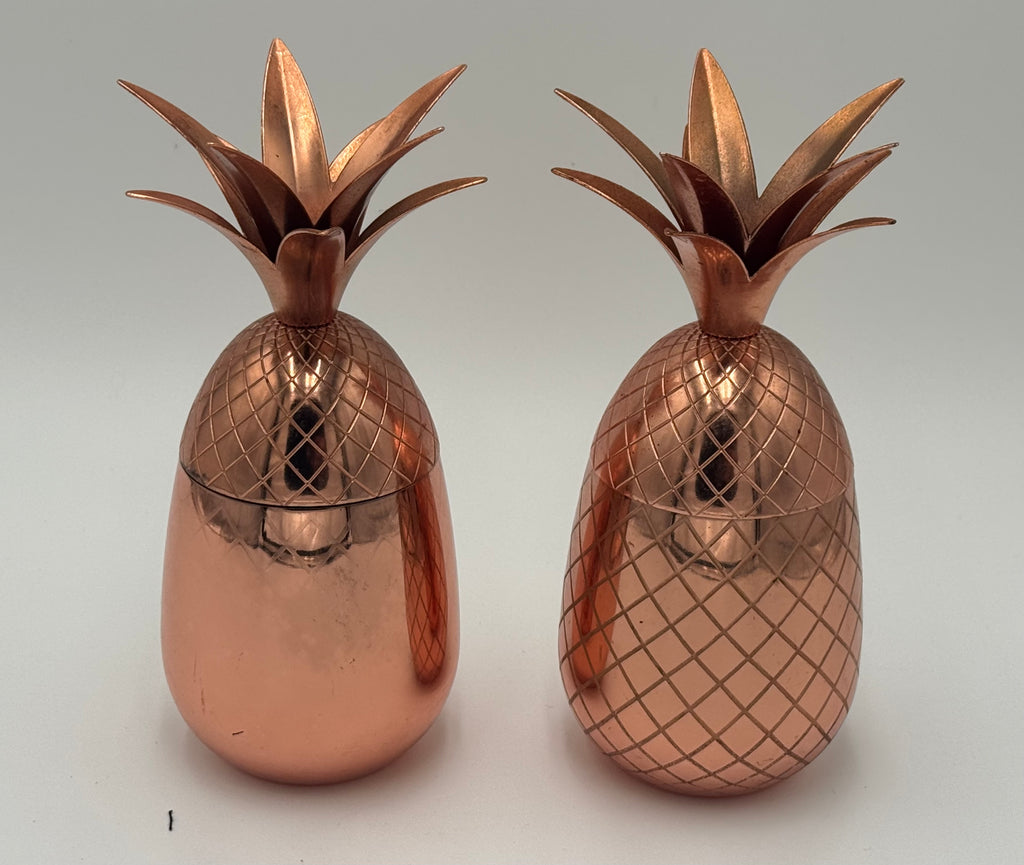 Copper Pineapple Moscow Mule Mugs by Viski – Set of 2