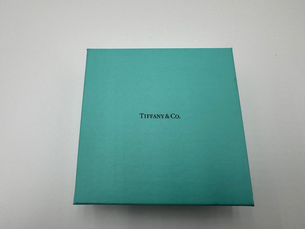 Tiffany & Co. Elsa Peretti Red Glass Heart Paperweight