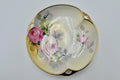 Vintage Hand-Painted Nippon Porcelain Bon Bon Dish – Pink Roses & Gold Trim